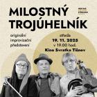 Milostný trojúhelník - improvizační představení 19. 11. v Kině Svratka