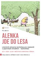 Alenka jde do lesa