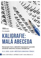 Kaligrafie: abeceda – malá písmena Kaligrafie: abeceda – malá písmena