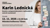 Karin Lednická, beseda se spisovatelkou